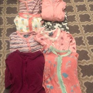 0-3 kickee pants bundle ,  8 pieces, 4 zippered